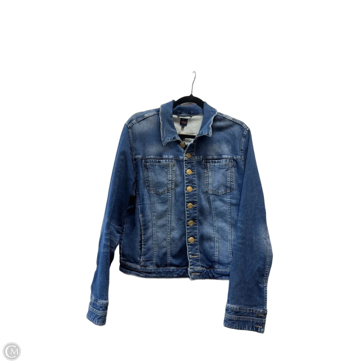 Jacket Denim By Jag In Blue Denim, Size: Xl