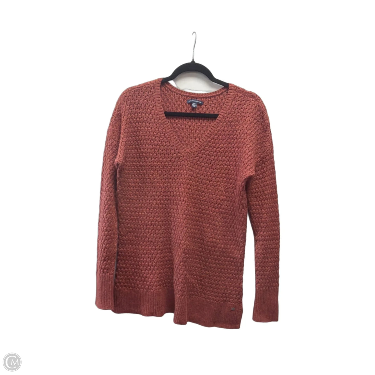 Sweater By American Eagle In Orange, Size: M