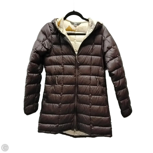 Jacket Puffer & Quilted By Rei In Brown, Size: S