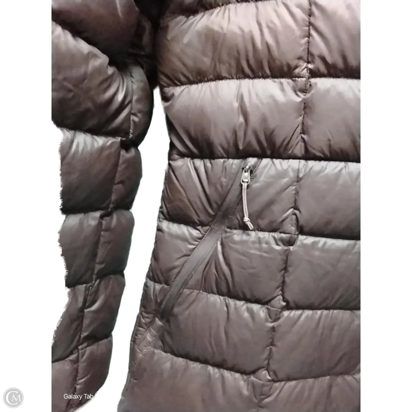 Jacket Puffer & Quilted By Rei In Brown, Size: S