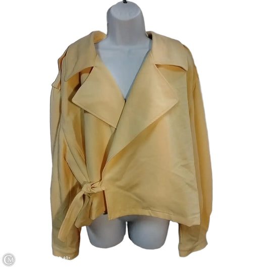 Jacket Other By Clothes Mentor In Yellow, Size: 2x