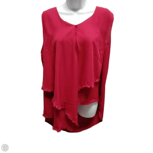 Tank Top By Clothes Mentor In Red, Size: Xxl