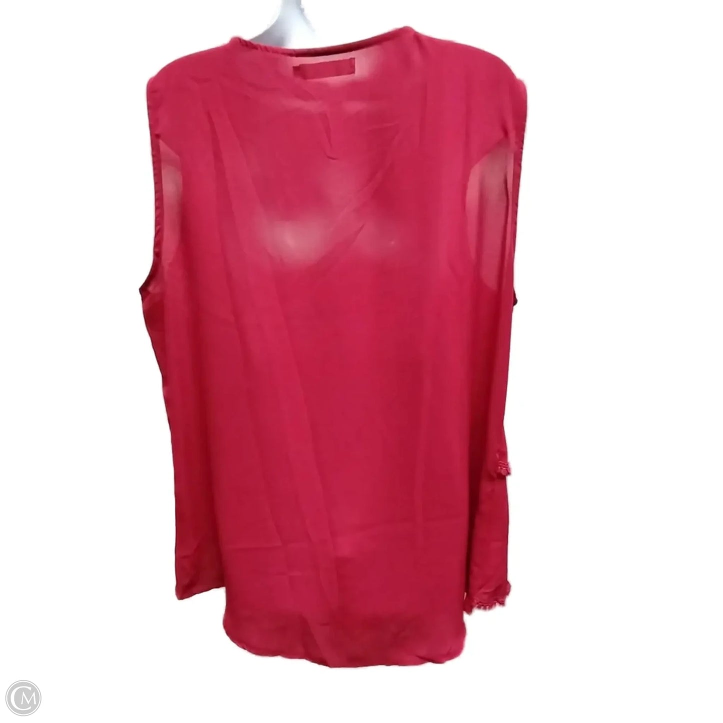 Tank Top By Clothes Mentor In Red, Size: Xxl