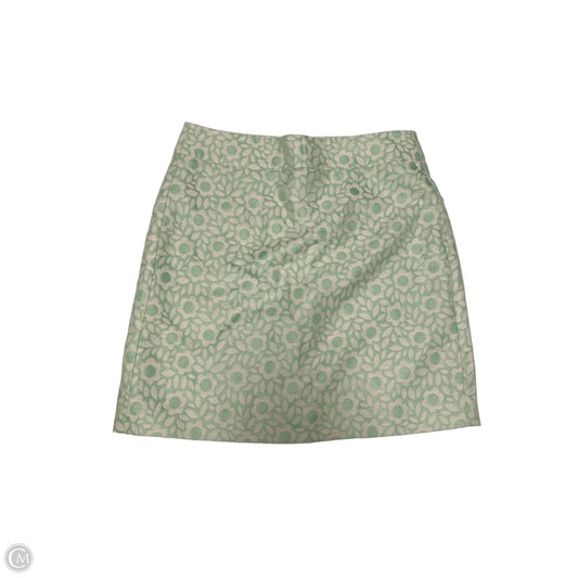 Skirt Mini & Short By Loft In Green, Size: 2p