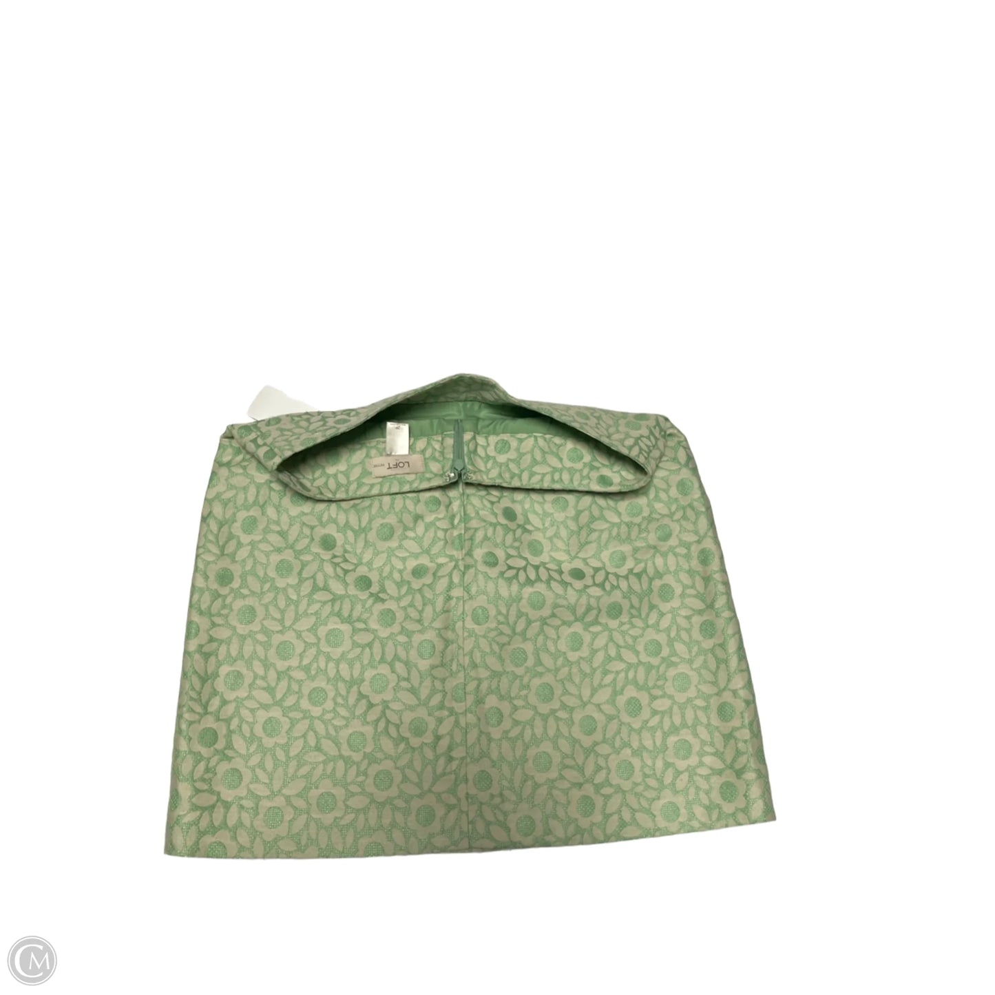 Skirt Mini & Short By Loft In Green, Size: 2p
