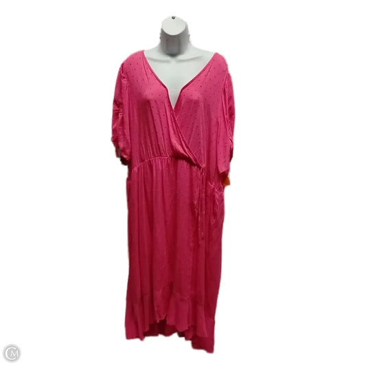 Dress Casual Maxi By Torrid In Pink, Size: 4