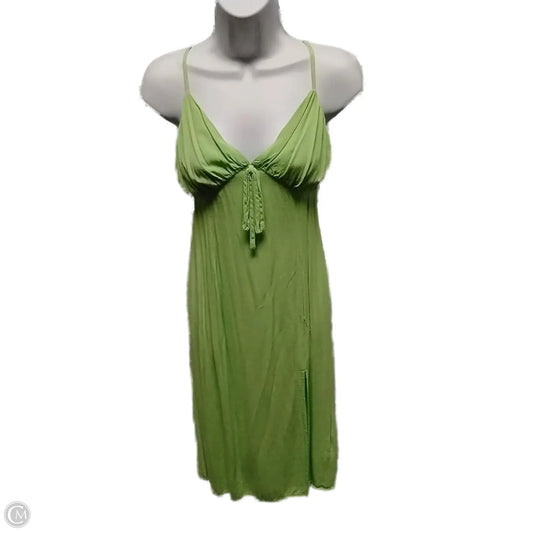 Dress Casual Maxi By Forever 21 In Green, Size: M