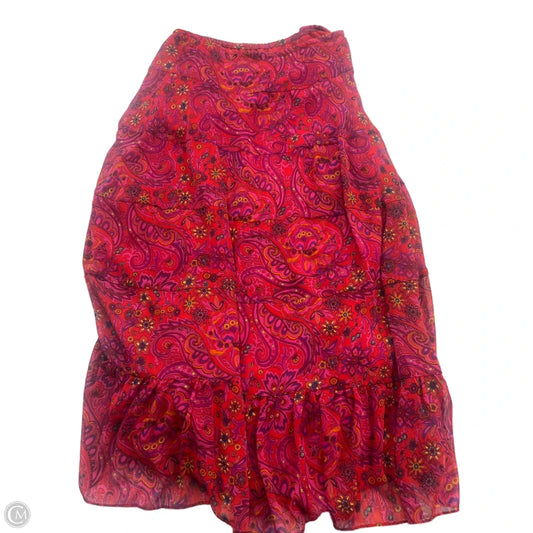 Skirt Midi By Investments In Geometric Pattern, Size: 2x