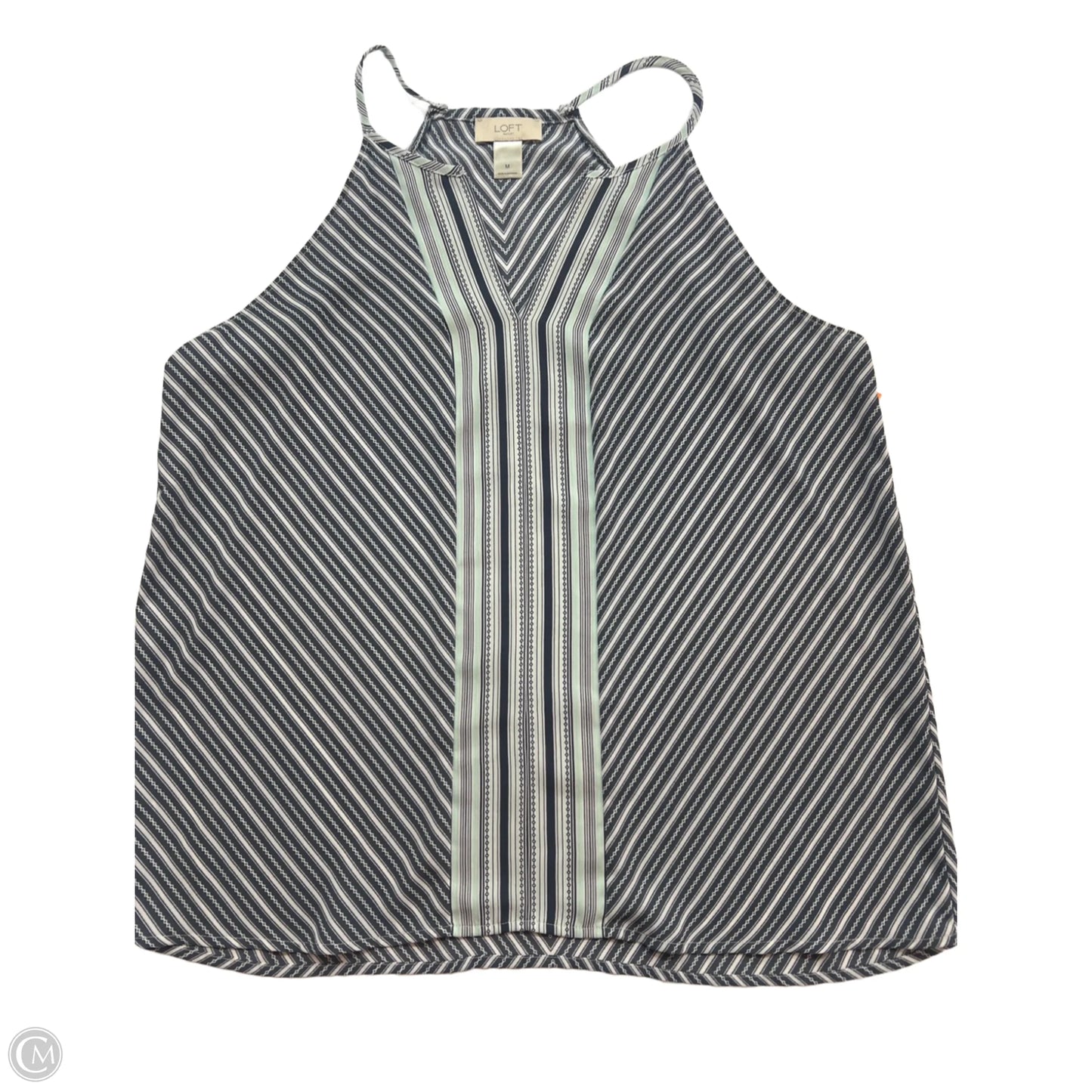 Tank Top By Loft In Geometric Pattern, Size: M