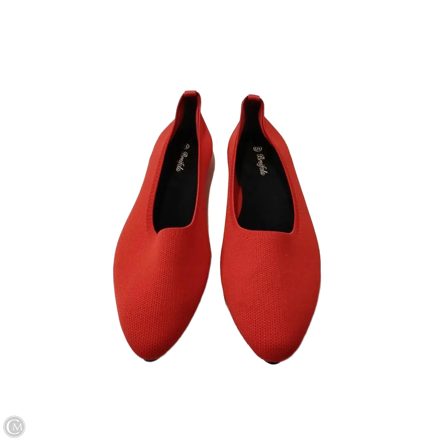 Shoes Flats By Clothes Mentor In Red, Size: 10