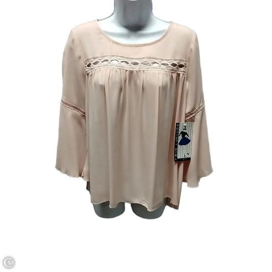Top Short Sleeve By Clothes Mentor In Pink, Size: S
