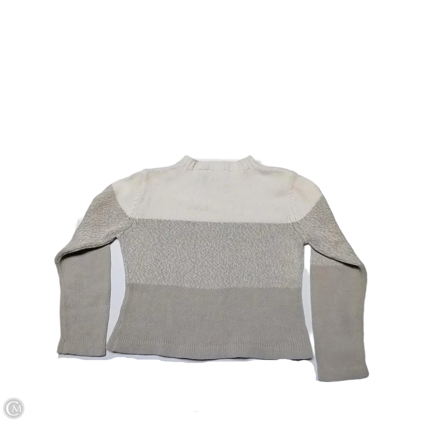 Sweater By Liz Claiborne In Beige, Size: Lp