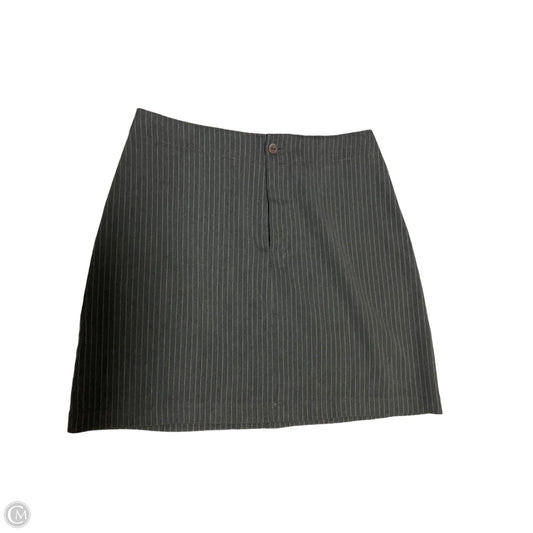 Skirt Mini & Short By Exact Change In Grey, Size: S
