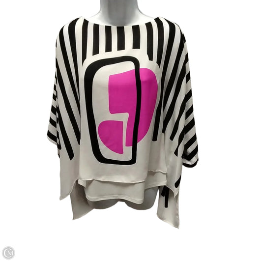 Blouse Long Sleeve By Joseph Ribkoff In White, Size: 10