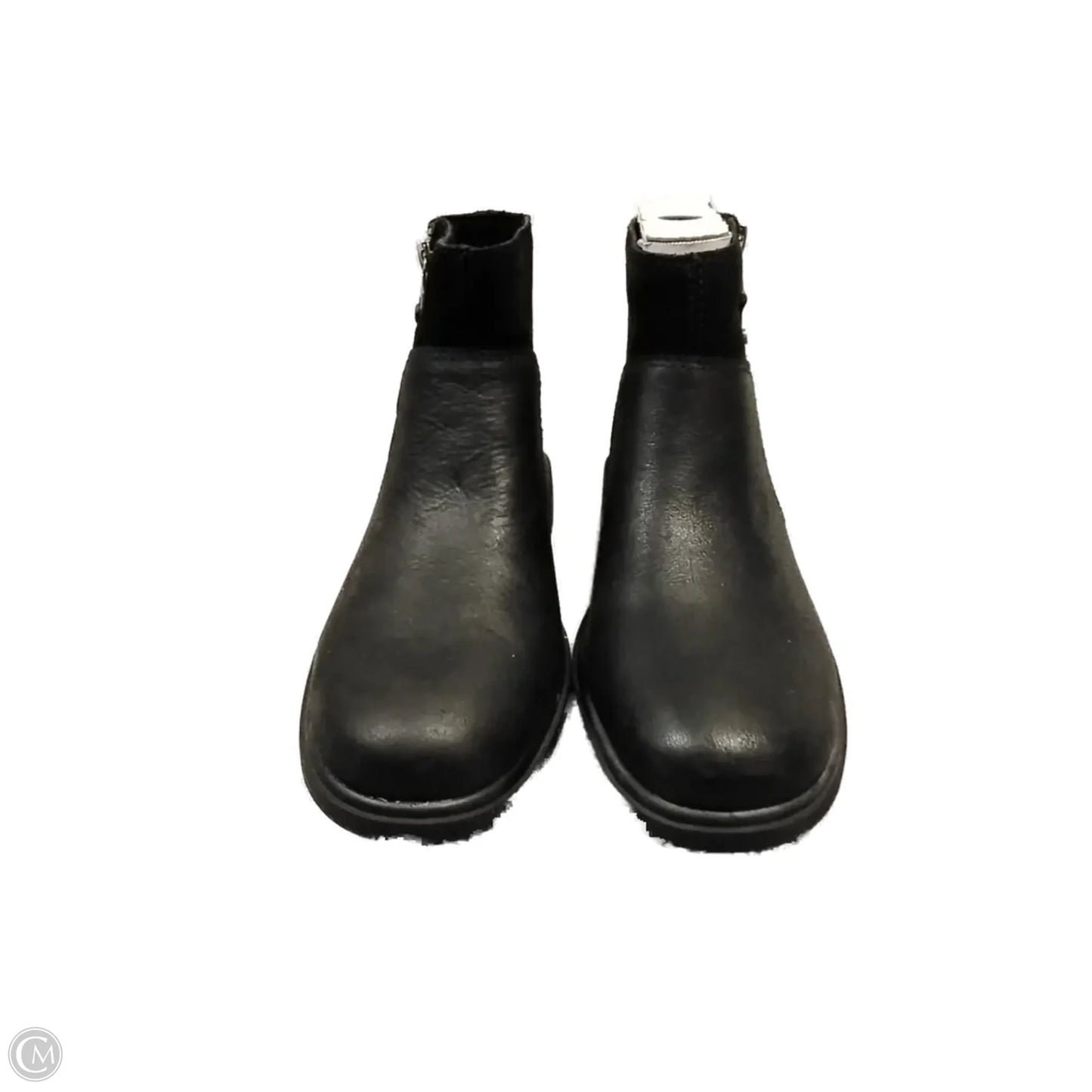 Boots Ankle Heels By Ugg In Black, Size: 7