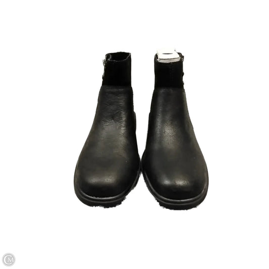 Boots Ankle Heels By Ugg In Black, Size: 7