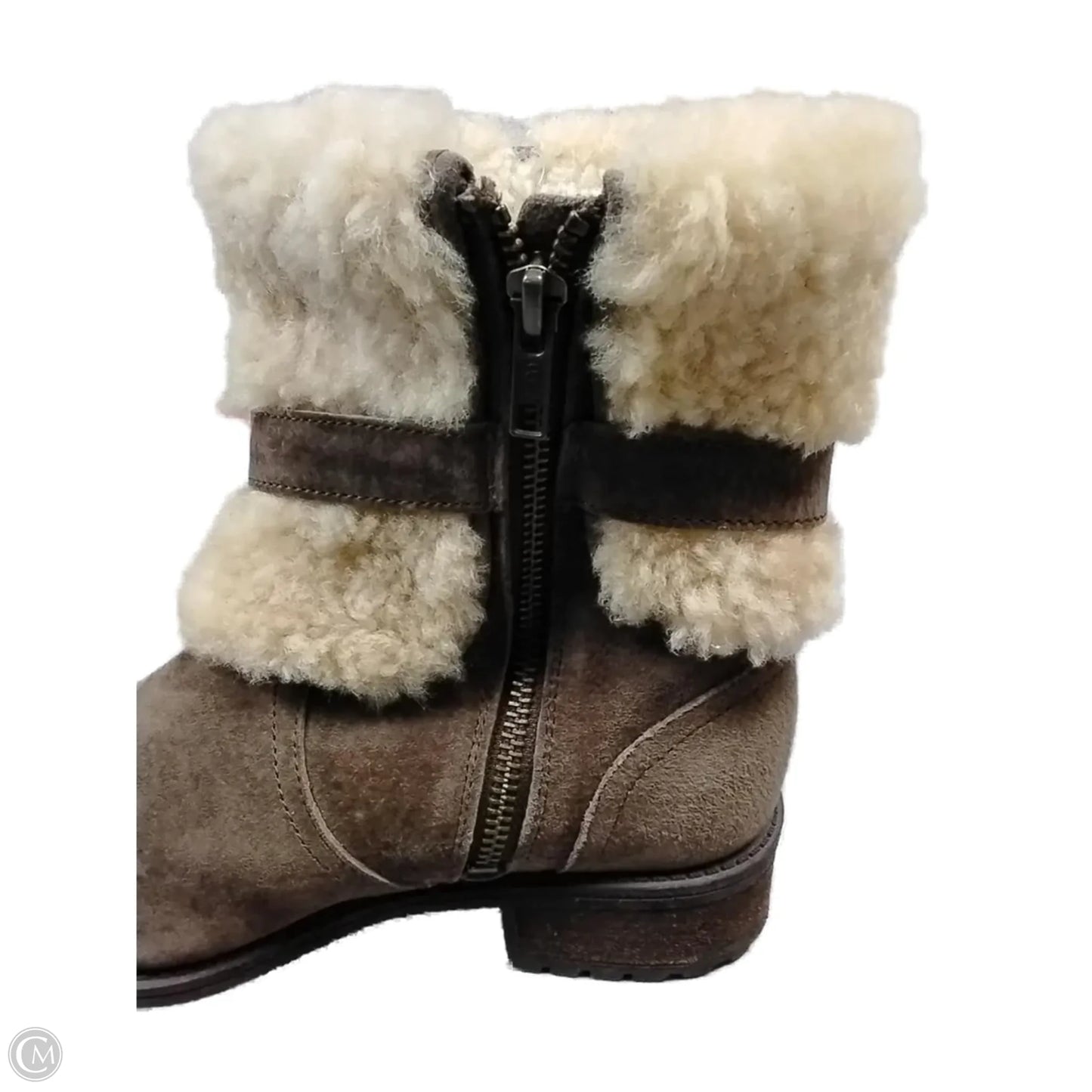 Boots Snow By  Designer Ugg In Brown, Size: 6.5