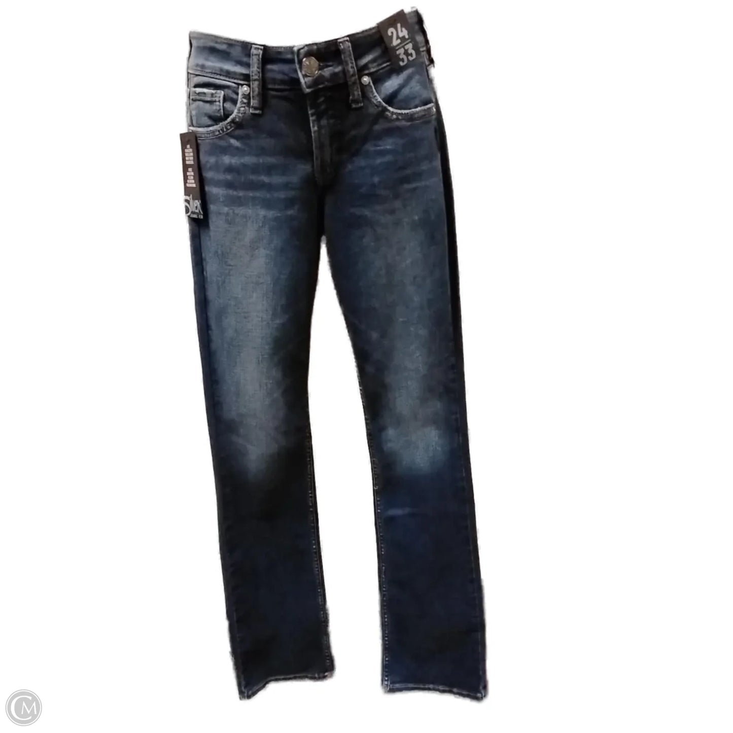Jeans Boot Cut By Silver In Blue Denim, Size: 00