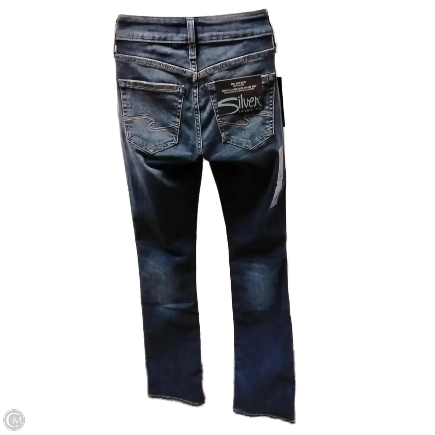 Jeans Boot Cut By Silver In Blue Denim, Size: 00