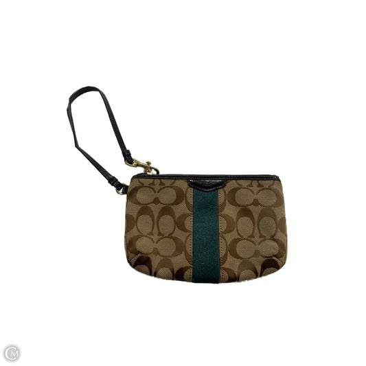 Wristlet Designer By Coach, Size: Small
