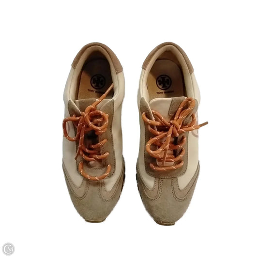 Shoes Sneakers By Tory Burch In Tan, Size: 7