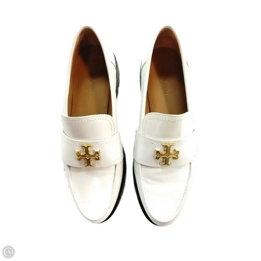 Shoes Heels Platform By Tory Burch In White, Size: 7