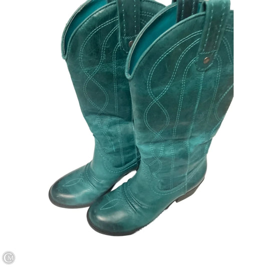 Boots Western By Gianni Bini In Blue, Size: 6.5