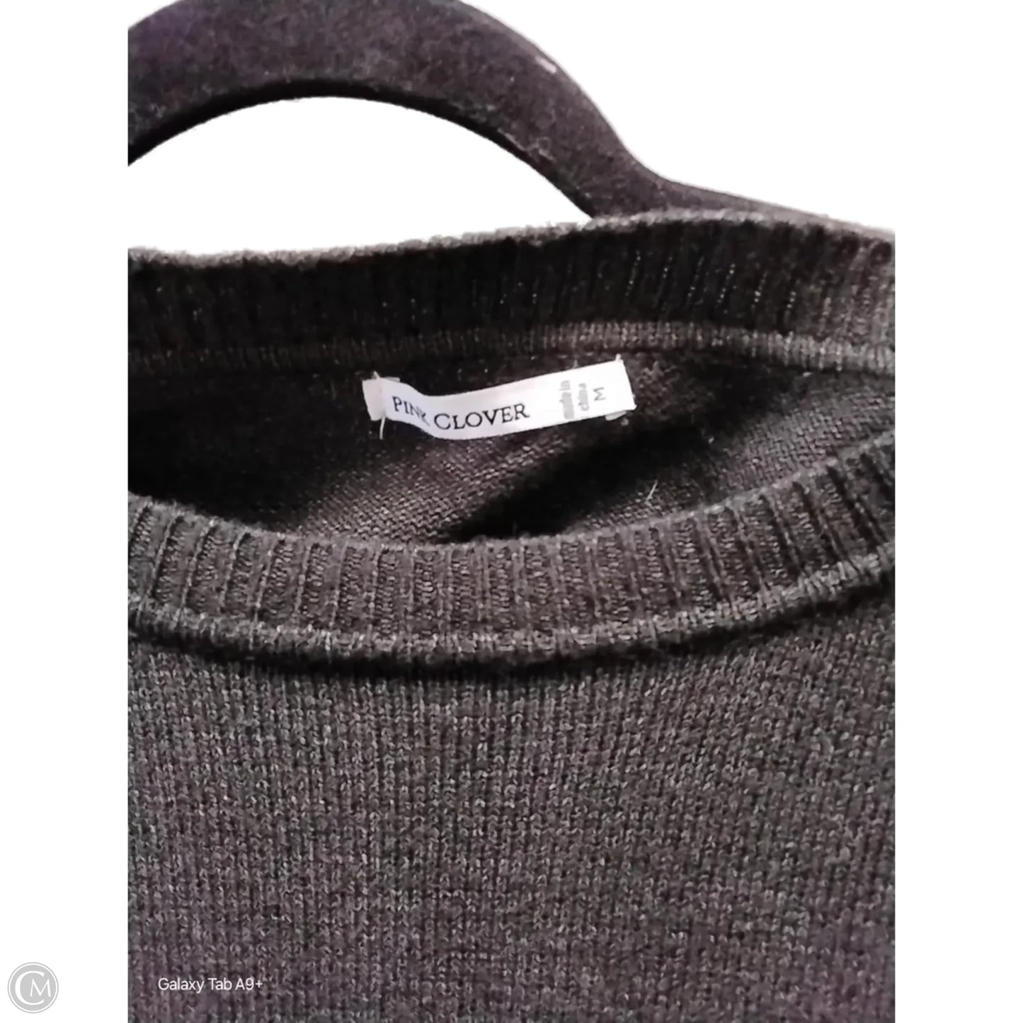 Sweater By Pink Clover In Grey, Size: M