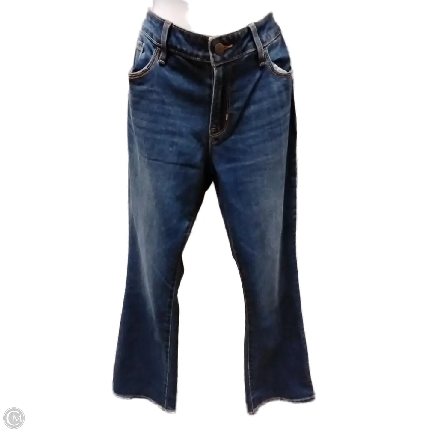 Jeans Flared By Old Navy In Blue Denim, Size: 10