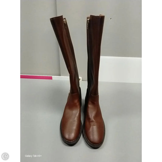 Boots Designer By Coach In Brown, Size: 7