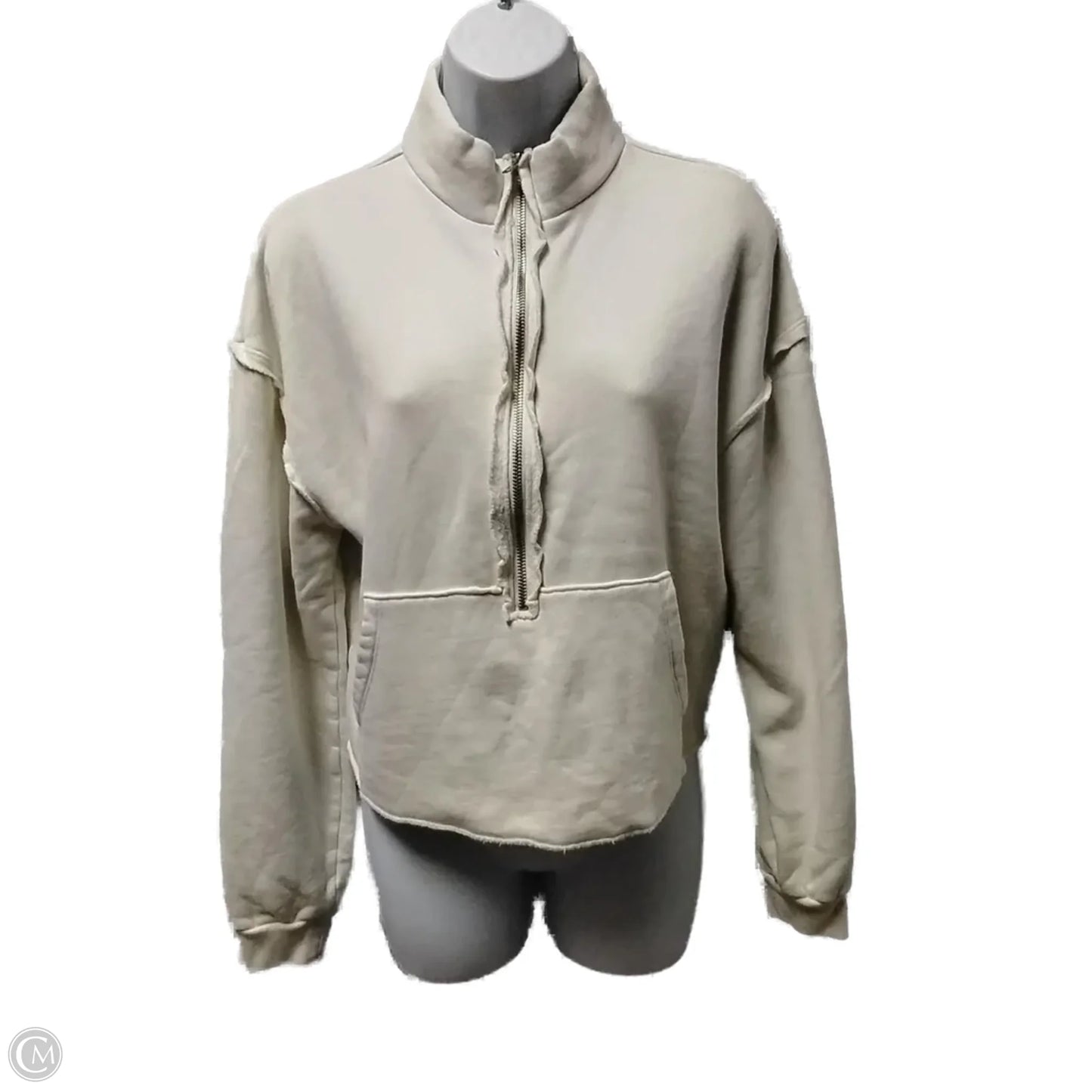 Jacket Other By Clothes Mentor In Cream, Size: M