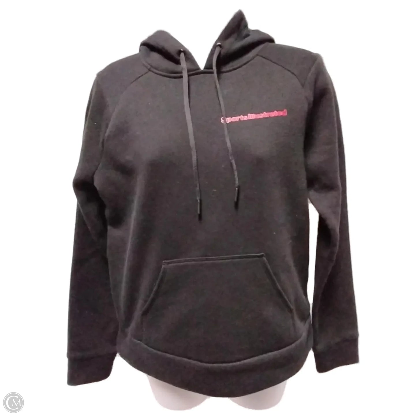 Sweatshirt Hoodie By Clothes Mentor In Black, Size: Xs