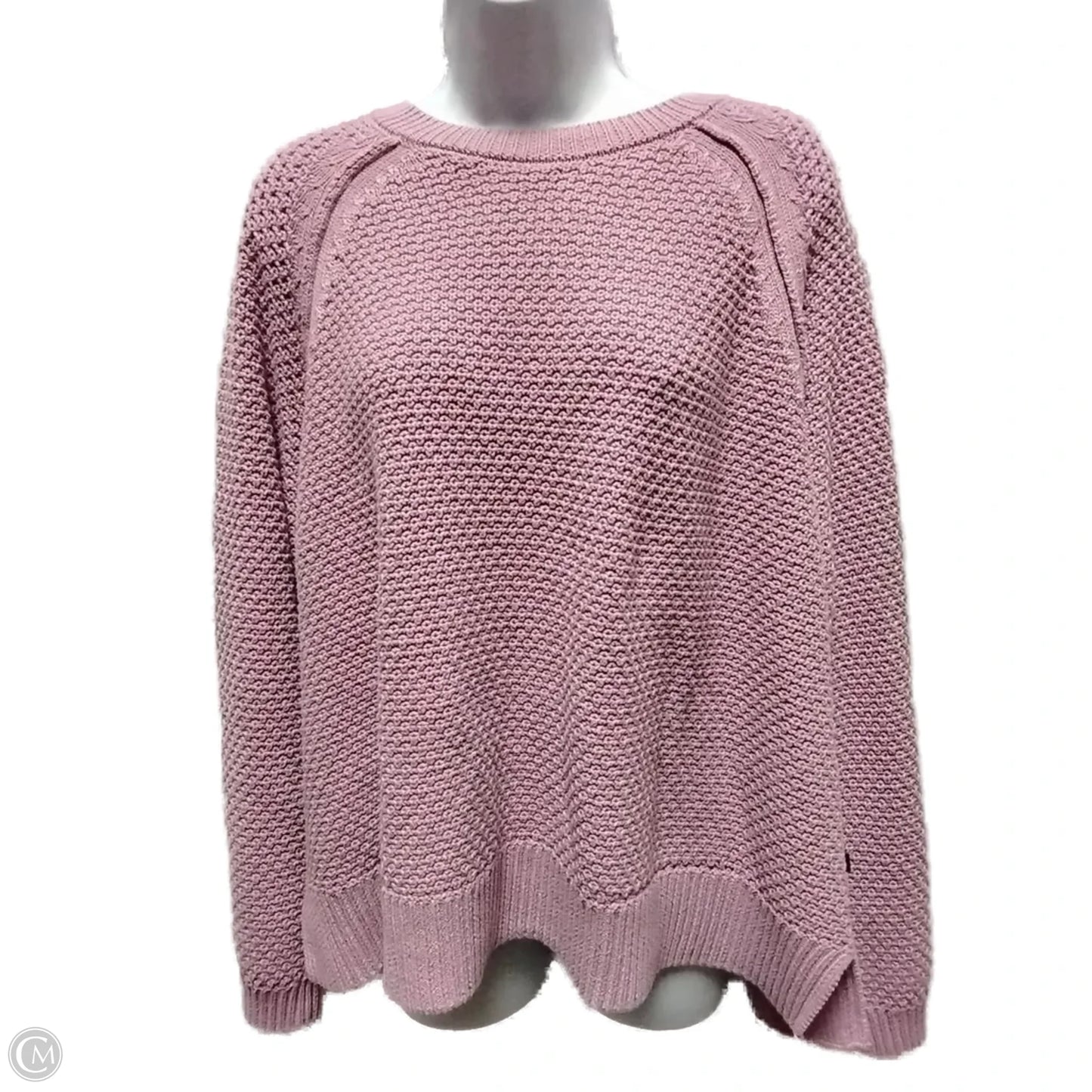 Sweater By Gap In Pink, Size: Xxl