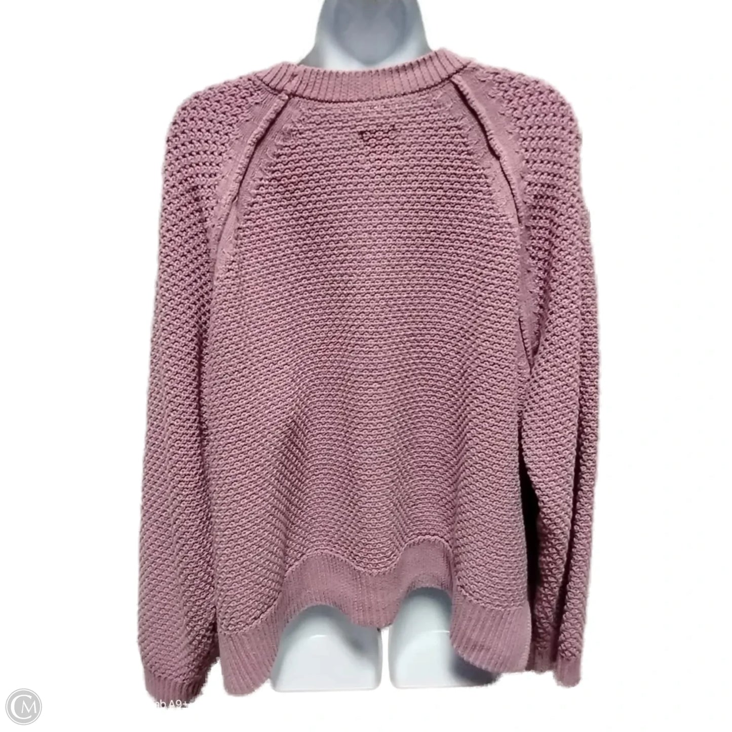 Sweater By Gap In Pink, Size: Xxl