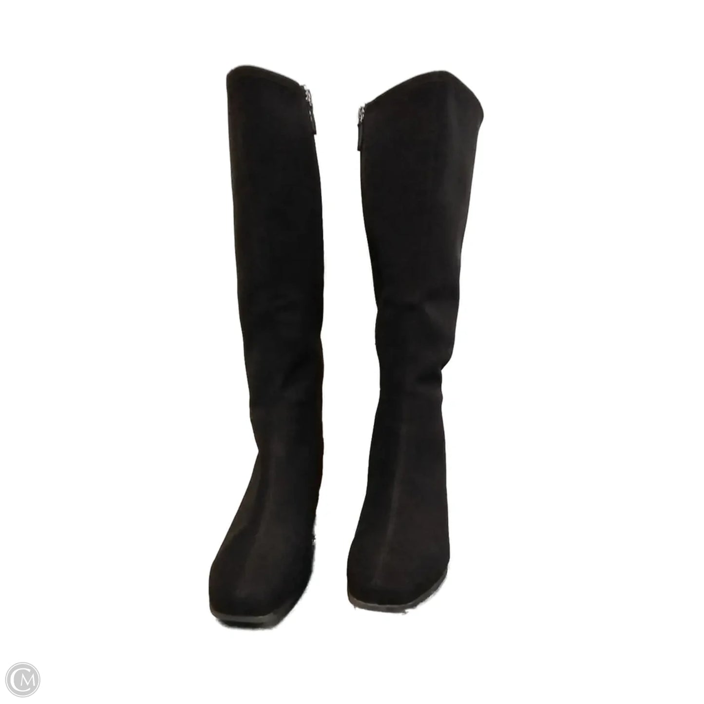 Boots Knee Heels By Aerosoles In Black, Size: 8.5