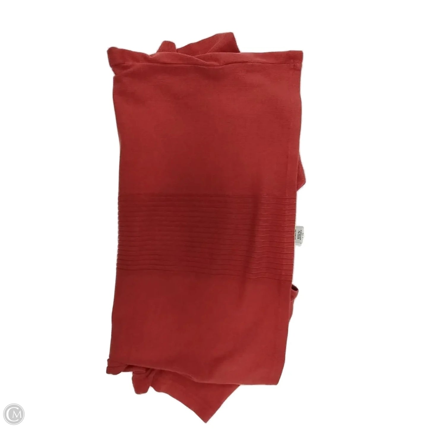 Top Short Sleeve By Jaclyn Smith In Orange, Size: L