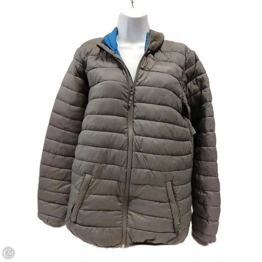 Jacket Puffer & Quilted By Magellan In Grey, Size: Xl