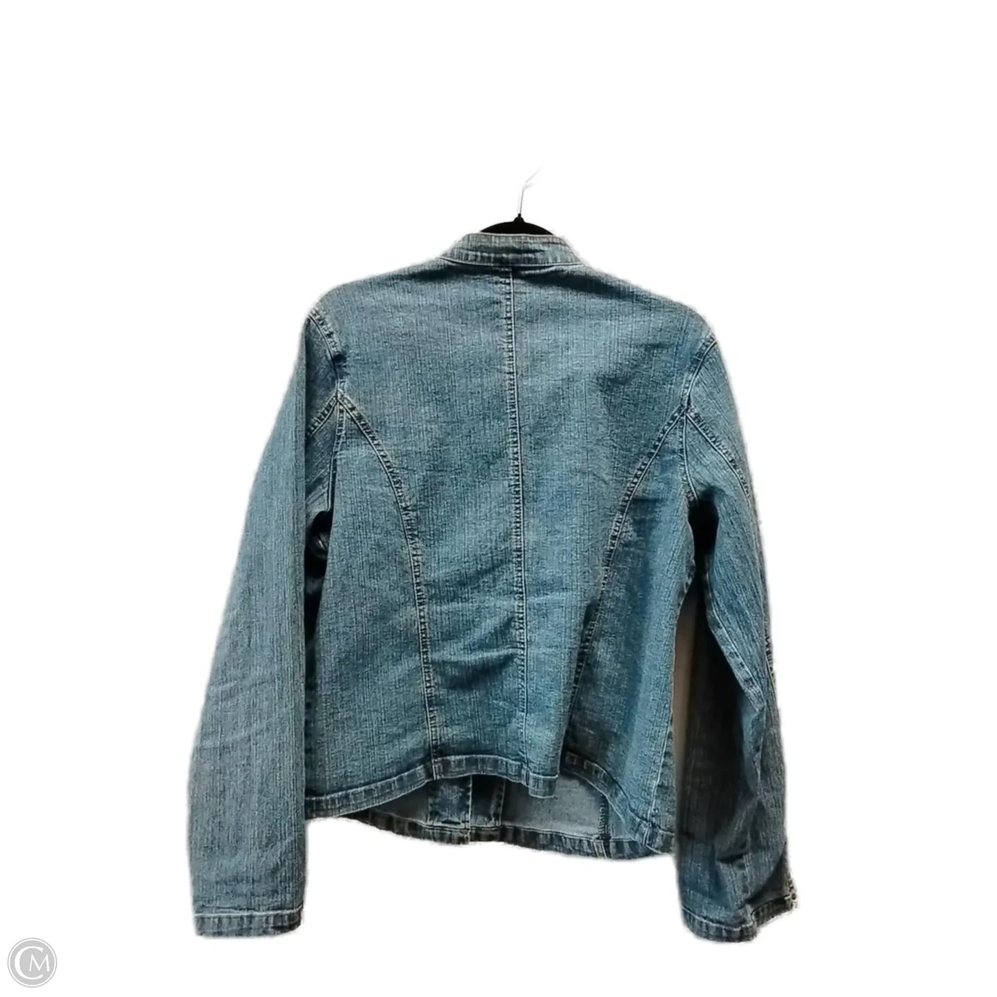 Jacket Denim By Clothes Mentor In Blue Denim, Size: Xl