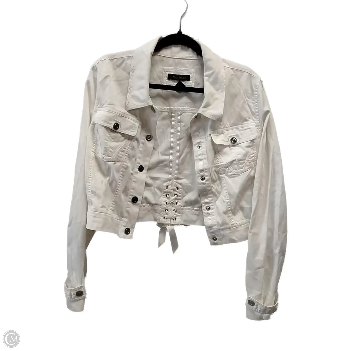 Jacket Other By White House Black Market In White, Size: 14