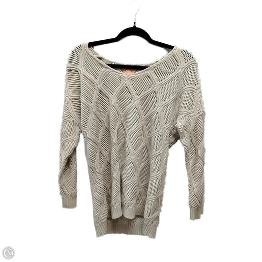 Top Long Sleeve By Clothes Mentor In Beige, Size: M