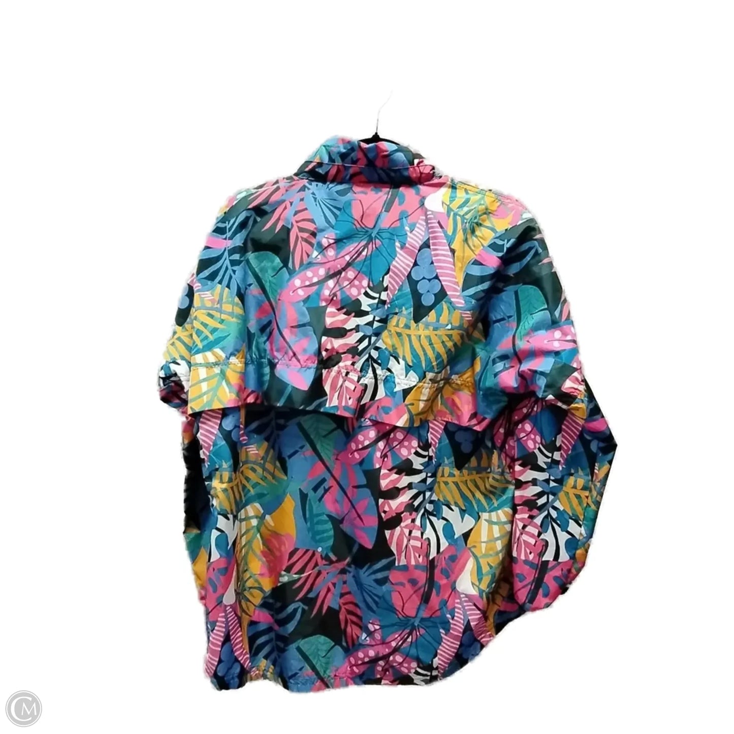 Jacket Windbreaker By Lauren James In Multi-colored, Size: S