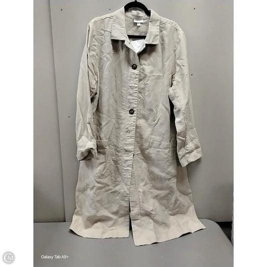 Dress Casual Midi By J. Jill In Beige, Size: Xl