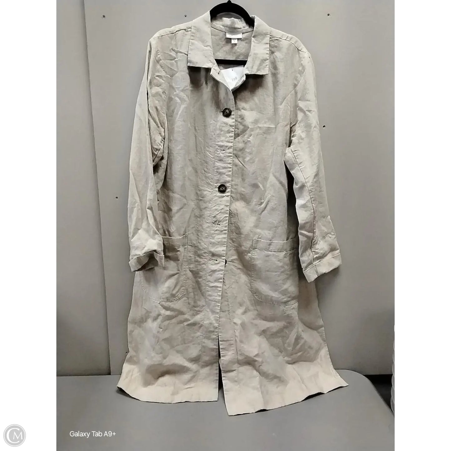 Dress Casual Midi By J. Jill In Beige, Size: Xl