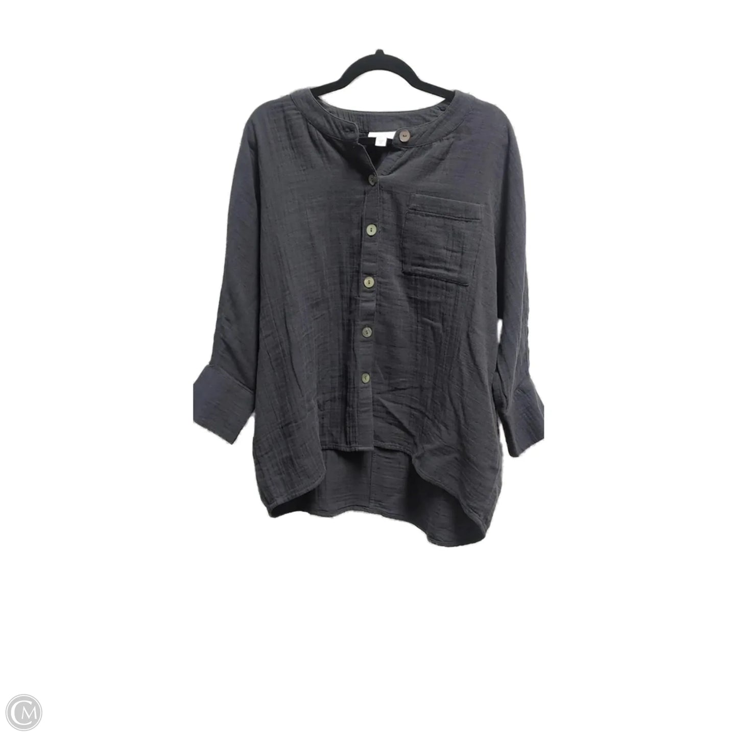 Top Long Sleeve By Pure Jill In Blue, Size: Xs