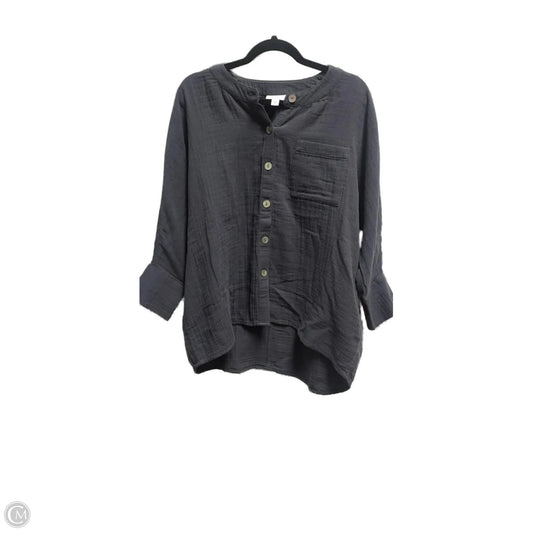 Top Long Sleeve By Pure Jill In Blue, Size: Xs