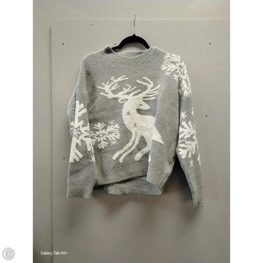 Sweater By Telluride In Grey, Size: L