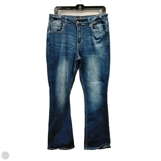 Jeans Boot Cut By Clothes Mentor In Blue Denim, Size: 12