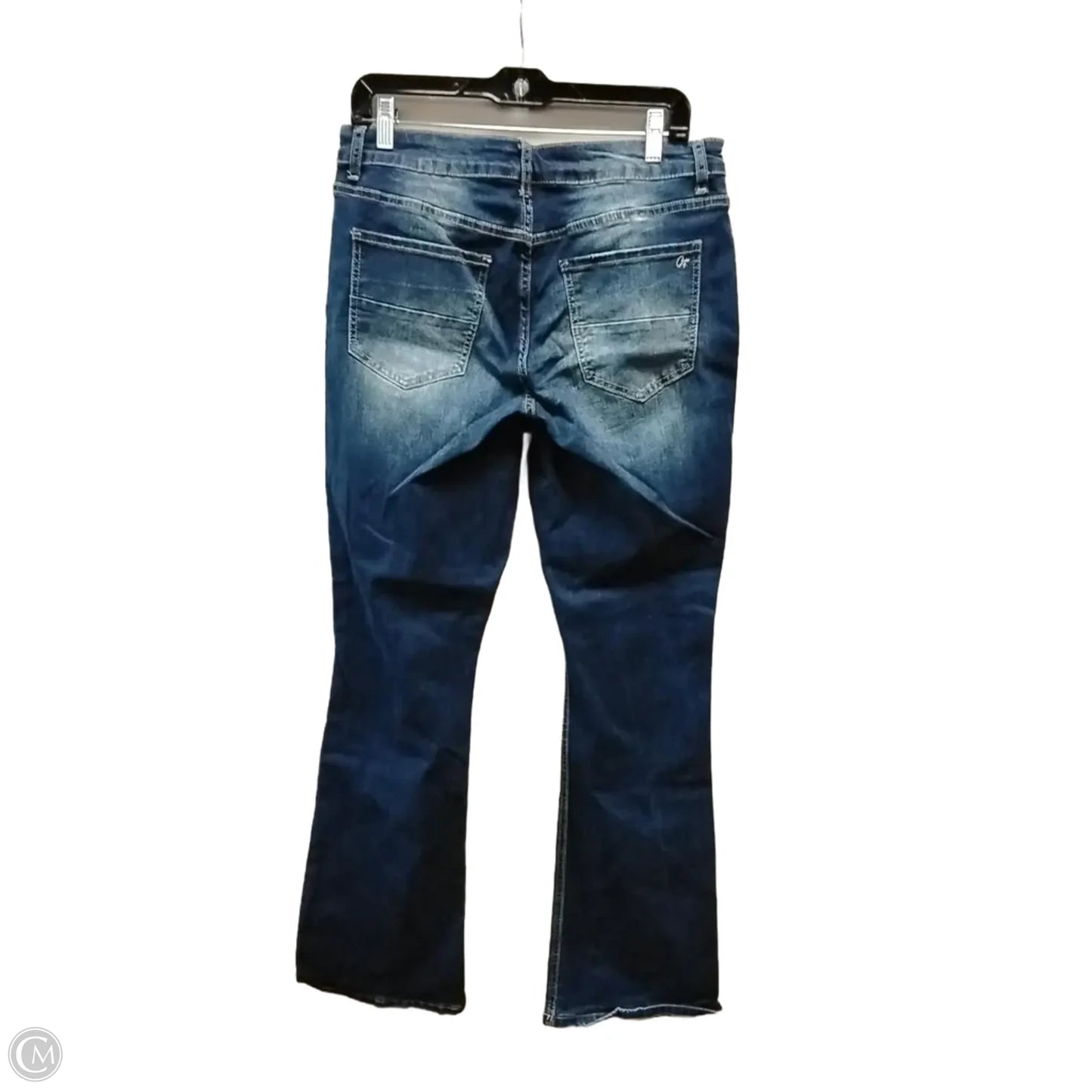 Jeans Boot Cut By Clothes Mentor In Blue Denim, Size: 12