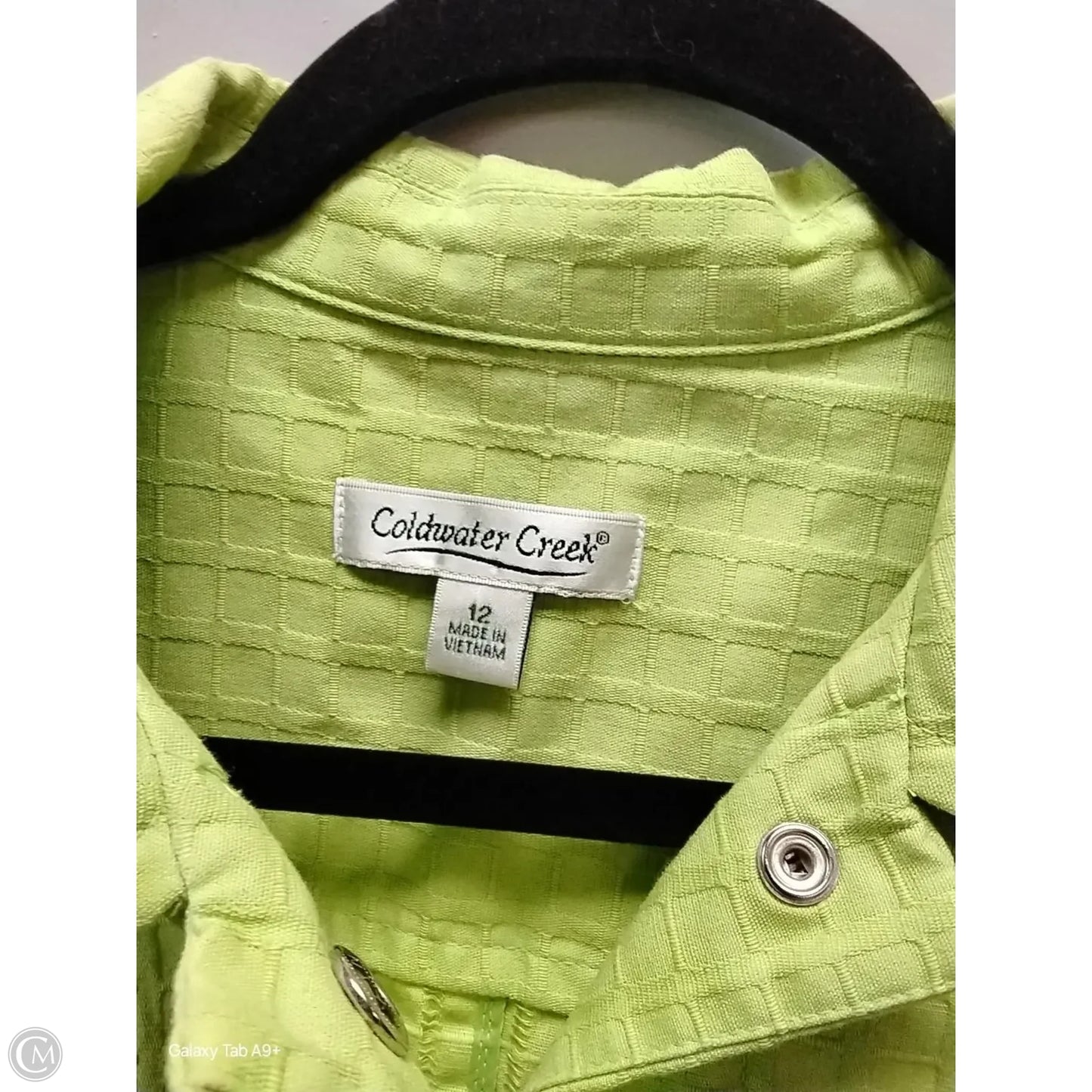 Jacket Other By Coldwater Creek In Green, Size: L
