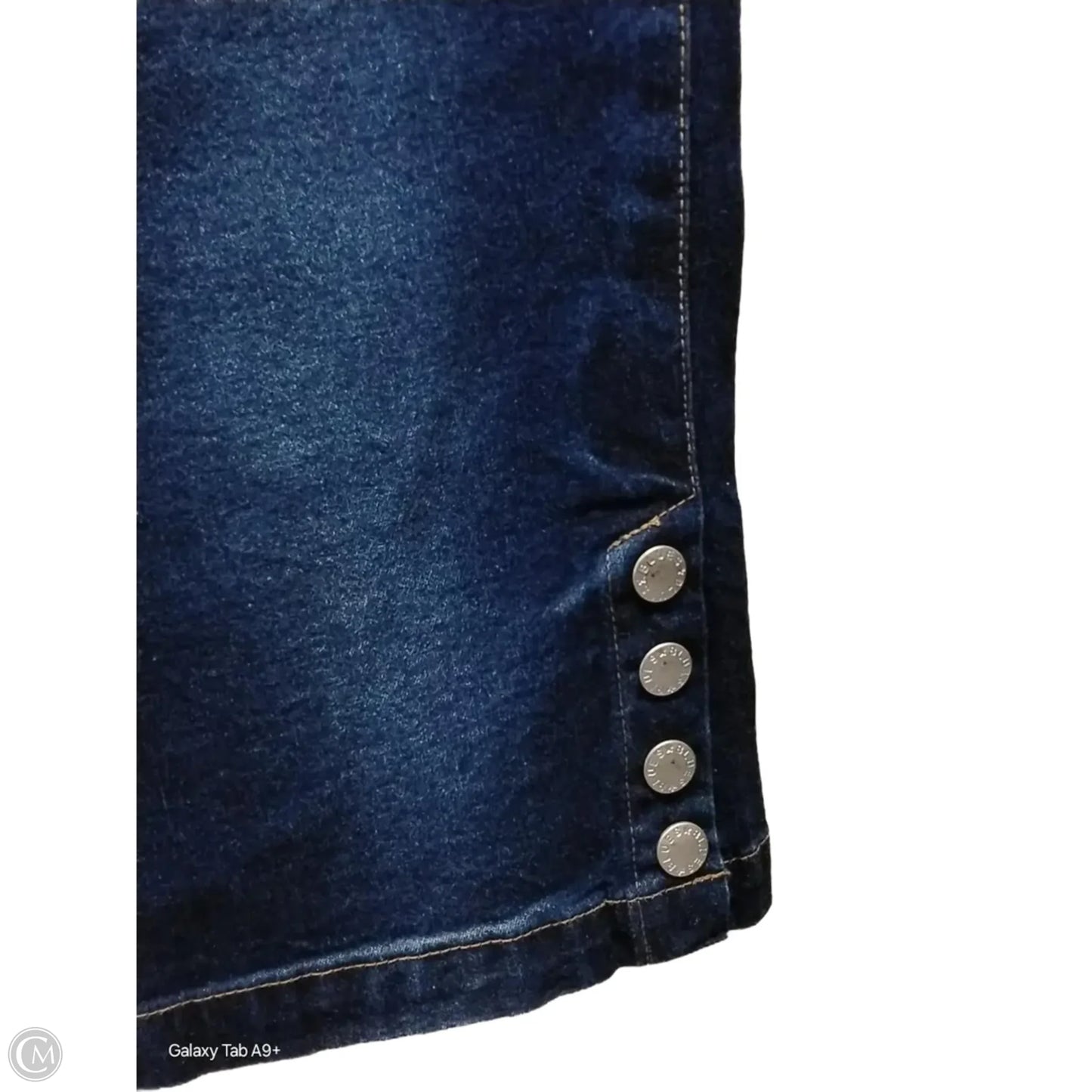 Jeans Wide Leg By Baccini In Blue Denim, Size: 10